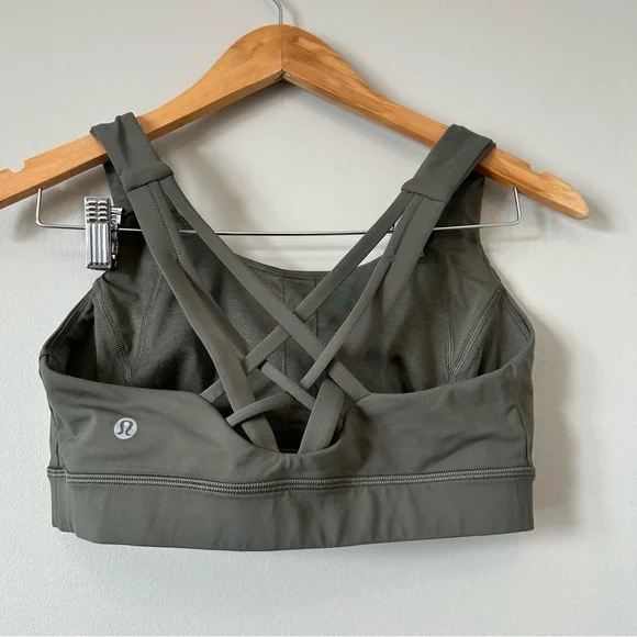 Lululemon Free To Be Elevated Bra *Light Support, DD/E Cup
Army Green - Picture 5 of 6